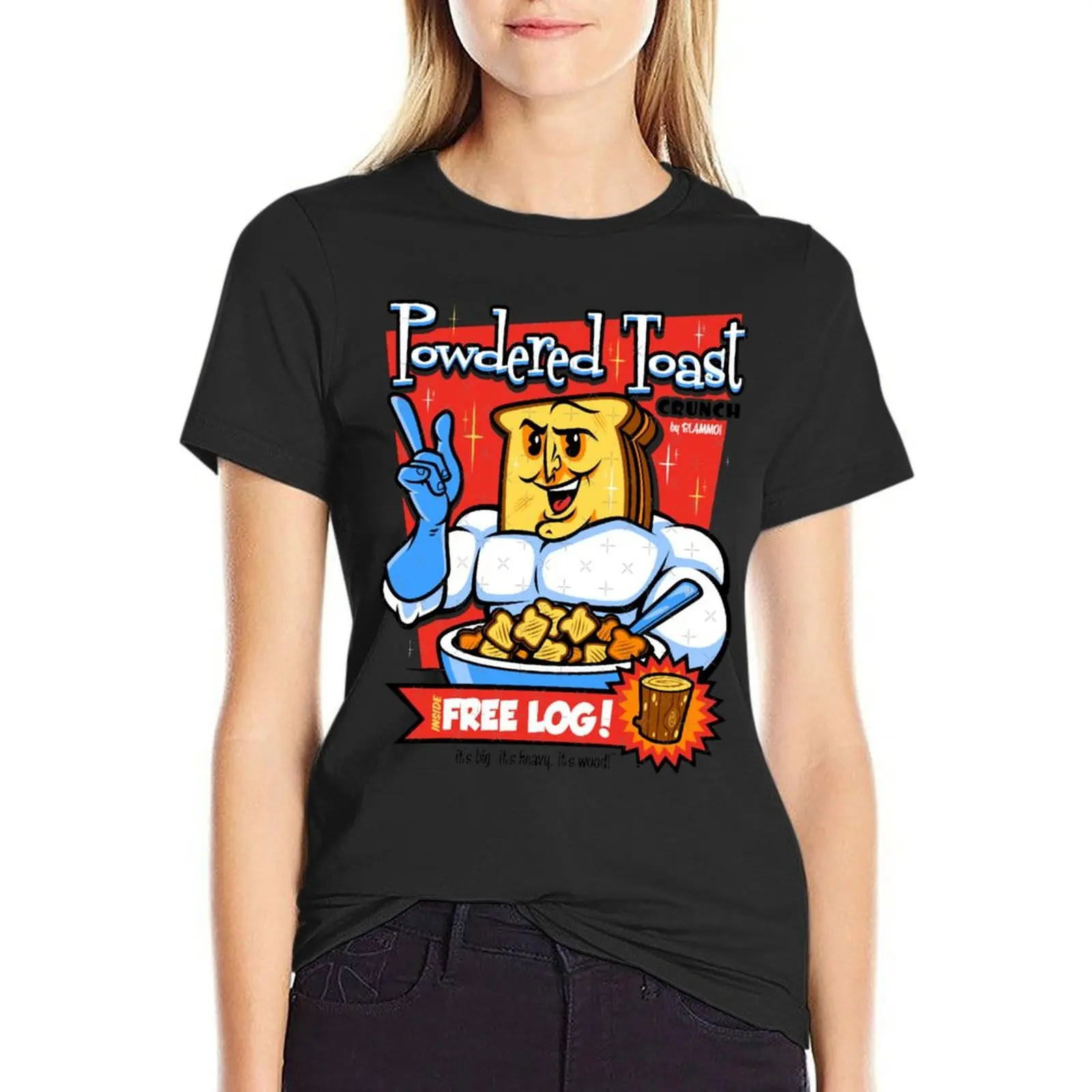 

Powdered Toast Crunch T-Shirt anime clothes hippie clothes quick drying tshirts woman