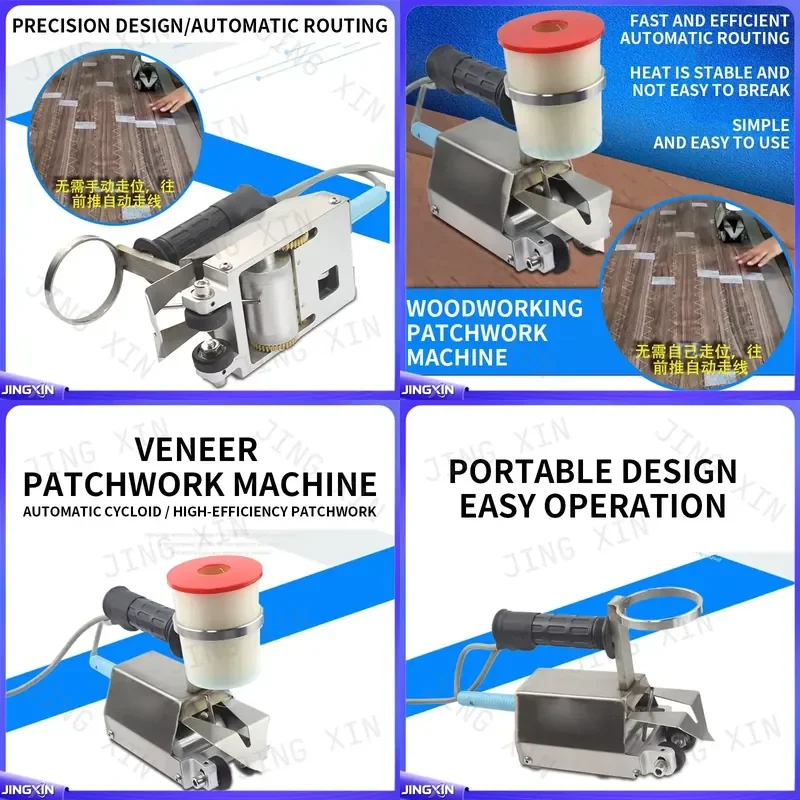Custom for PF01 Automatic Woodworking Veneer Patchwork Sewing Machine Small Thread Stitching Tool for Furniture Repair DIY