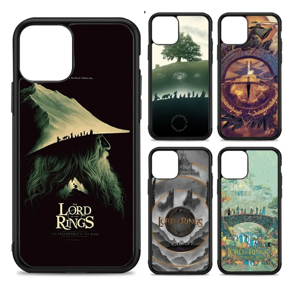 Movie R-Rings Of The L-Lords Phone Case Silicone PC+TPU For For iPhone  11 12 13 14 15 16 Plus Pro Max Cover