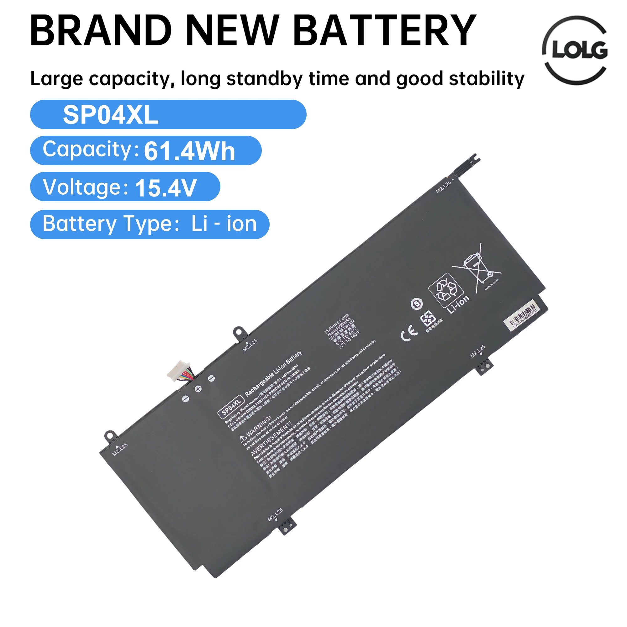SP04XL L28764-005 Battery for HP Spectre X360 Convertible 13-AP000 13T-AP000 13-AP0053DX 13-AP0XXX 13-AP0013DX 13-AP0045NR