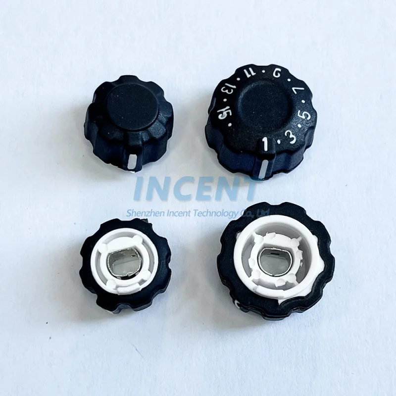 VOIONAIR 2 sets PD785 PD786 PD705 PD706 Volume Control knob And Channel Selector Knob Cap For HYT Hytera PD700 PD706 PD780