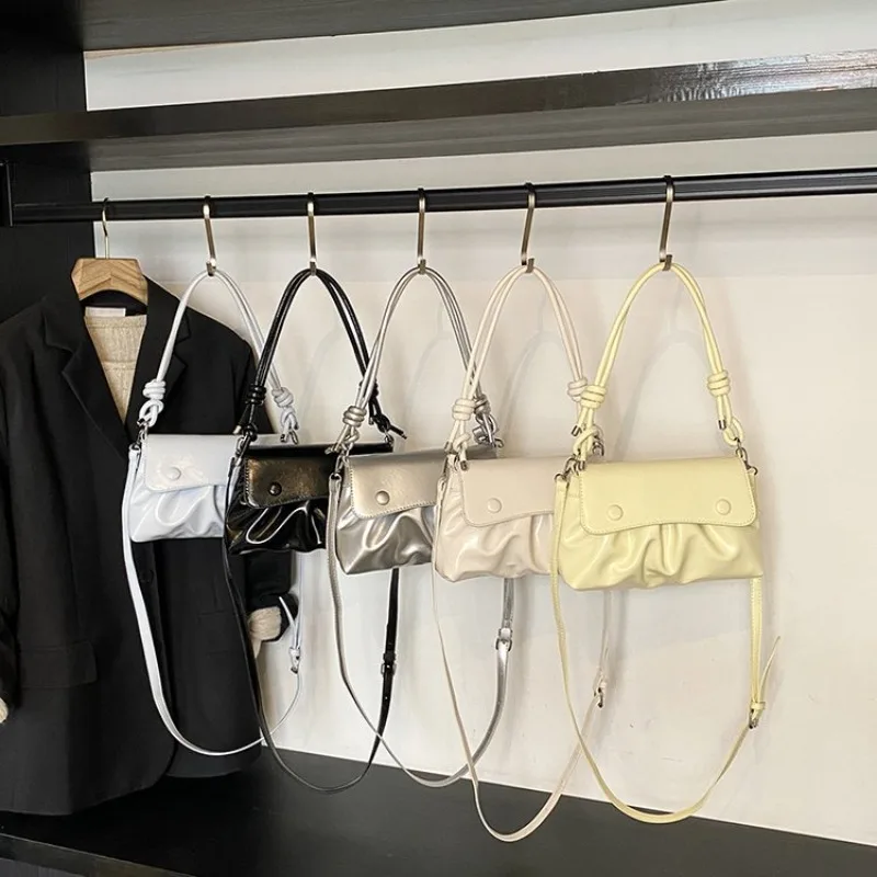 Minimalist Unique Leisure Business Diaper Bag For Women Stylish Vintage Fashionable Leather Tote With Multiple Compartments