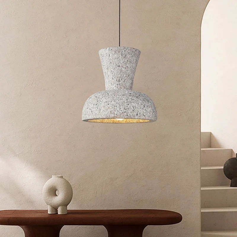 

Model Wabi Sabi Pendant Lights Living Room Dining Table Bar Counter Bedroom LED Ceiling Chandelier Home Decor Led Hanging Lamps
