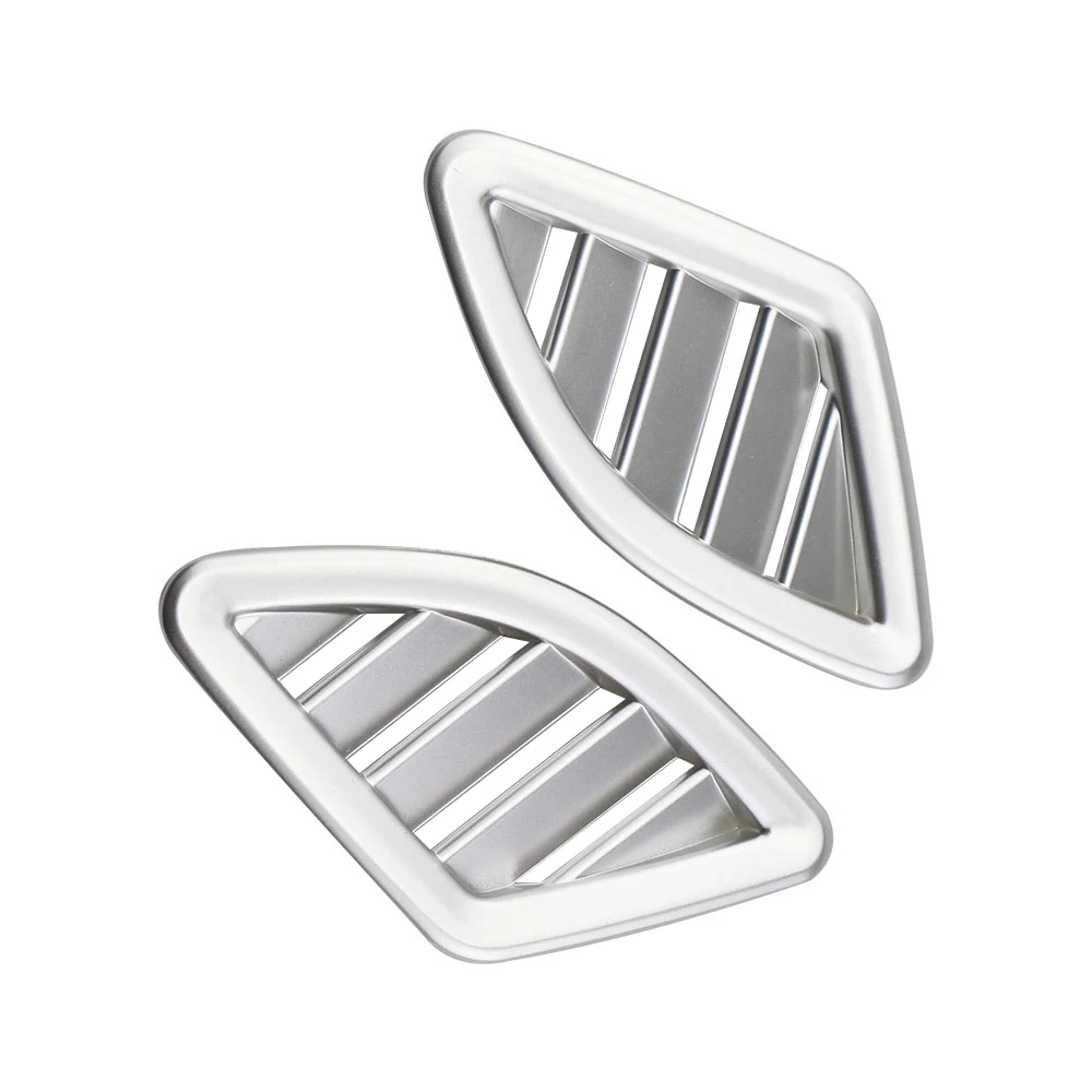 2Pcs/set Car Front Air Conditioning AC Vent Outlet Cover Trim Decoration Sticker for BMW X1 F48 2016 - 2022 Accessories