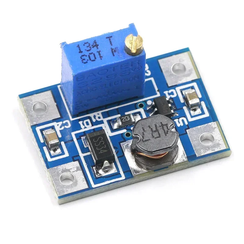 

2A Step Up Boost Converter for DIY Kit, 2 - 28V DC - DC Step - Up Adjustable Power Module