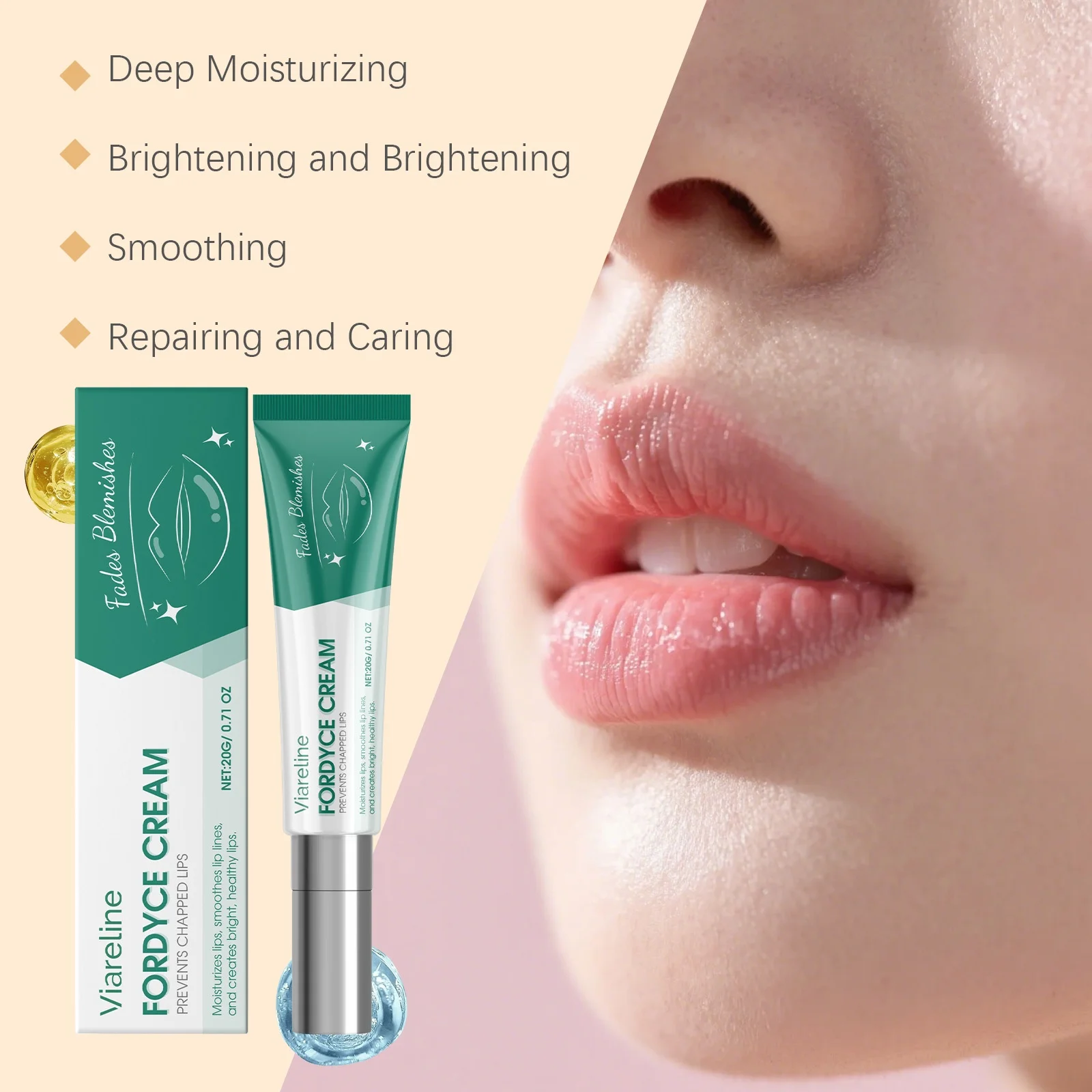 أحمر الشفاه المغذي والرعاية بلطف للشفاه الممتلئ والترطيب يوفر بلسم العناية بالشفاه المرطب والمغذي #5