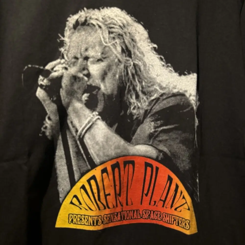 Robert Plant And The Sensational Space Shifters World 2014 Sz M Used Black Mens