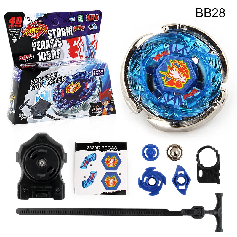 Newest 41 Styles 4D Metal Fusion Set with Launcher Spinning Top Battling Gyro Gift Toys