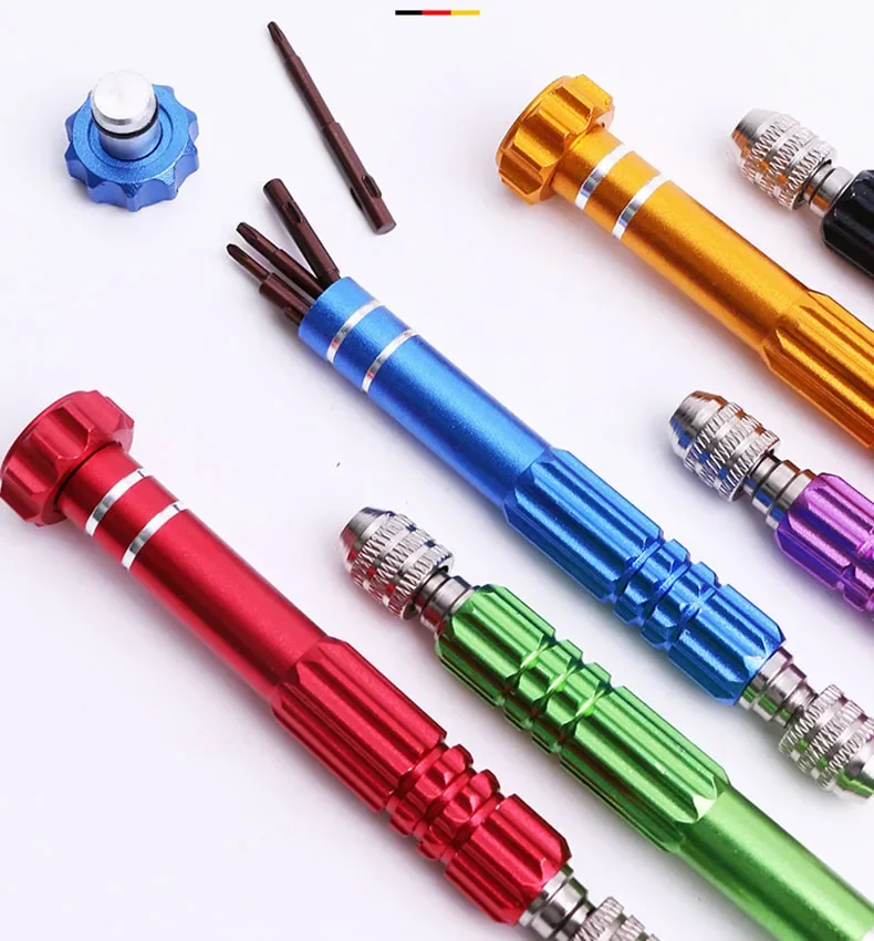

1PC Screwdriver Set 5 in 1 Multifunctional Small Screwdriver Eyeglass Repair Tool Accessory for Eyeglass Watches Electronics