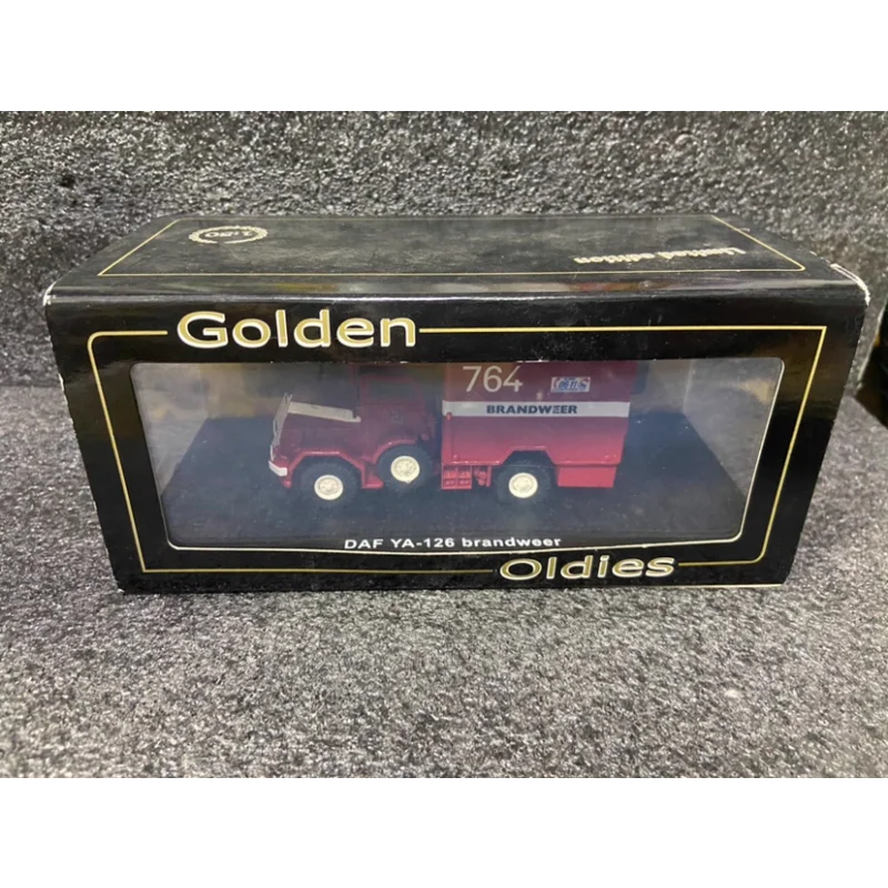 Golden Oldies-escalera Daf Ya-126 a escala 1:50, modelo de coche de resina con motor de bomberos, juguete coleccionable, regalo, adorno de exhibición de recuerdo