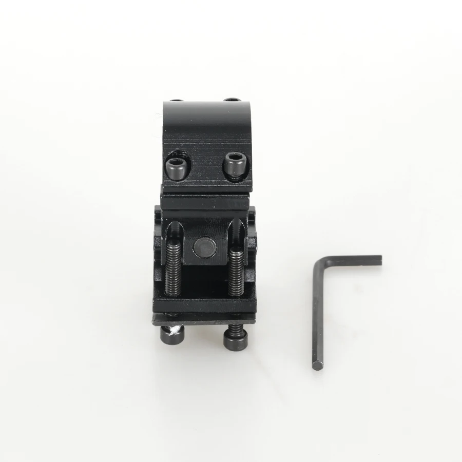 مشبك تكتيكي تركيب عالمي قوس مصباح يدوي مشبك إضاءة مصباح يدوي تكتيكي شعلة ليزر قوس 25 مللي متر حلقة 20 مللي متر السكك الحديدية