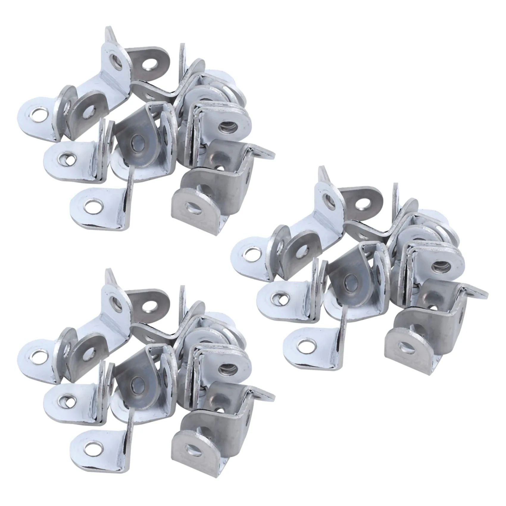 -[33A Tvdae] 60Pcs 20Mm X 20Mm 90 Degree Shelf Support Corner Brace Angle Bracket
