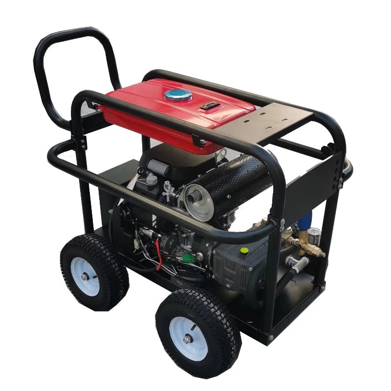 500 bar 35HP Industrial  High Pressure Washer Surface Washer Water Pump Jet Sprinkler Hydraulic Jet Cleaning Machine Gun