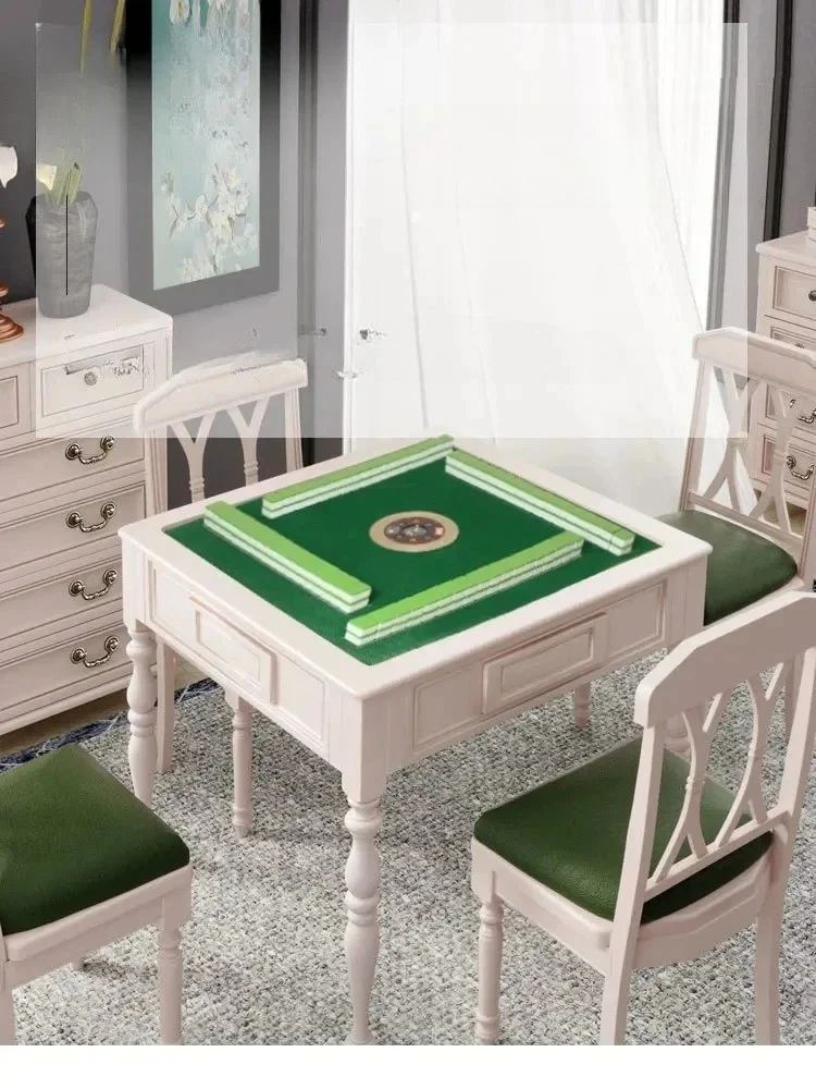 HG All Solid Wood Simple Household Electric Silent Automatic Mahjong Table Dining Table Integrated Dual-purpose Mahjong Machine