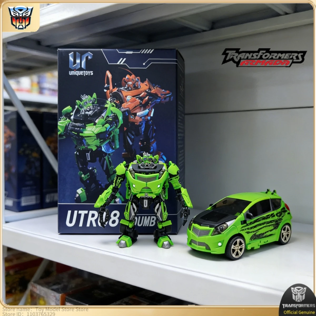 Figura de Acción UTR-08 Dumb Skids G1 Studio Series - Original en Stock, Juguete Transformable para Coleccionistas de Anime y Regalos