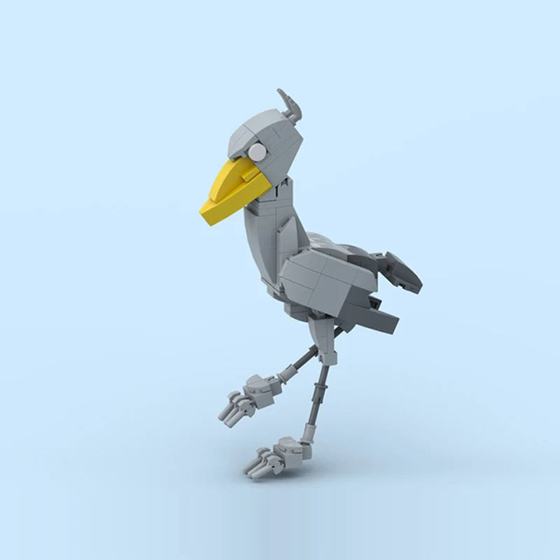 Creators Animal Series Model MOC Building Bricks Shoebill Stork Modular Technology Gifts Holiday Assemble Children Toys Suit