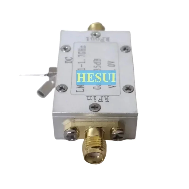 

35dB 1100MHz- 1700MHz 1.1GHz - 1.7GHz Microwave RF LNA amplifier module High frequency low noise GPS BD BeiDou Amplifier Module