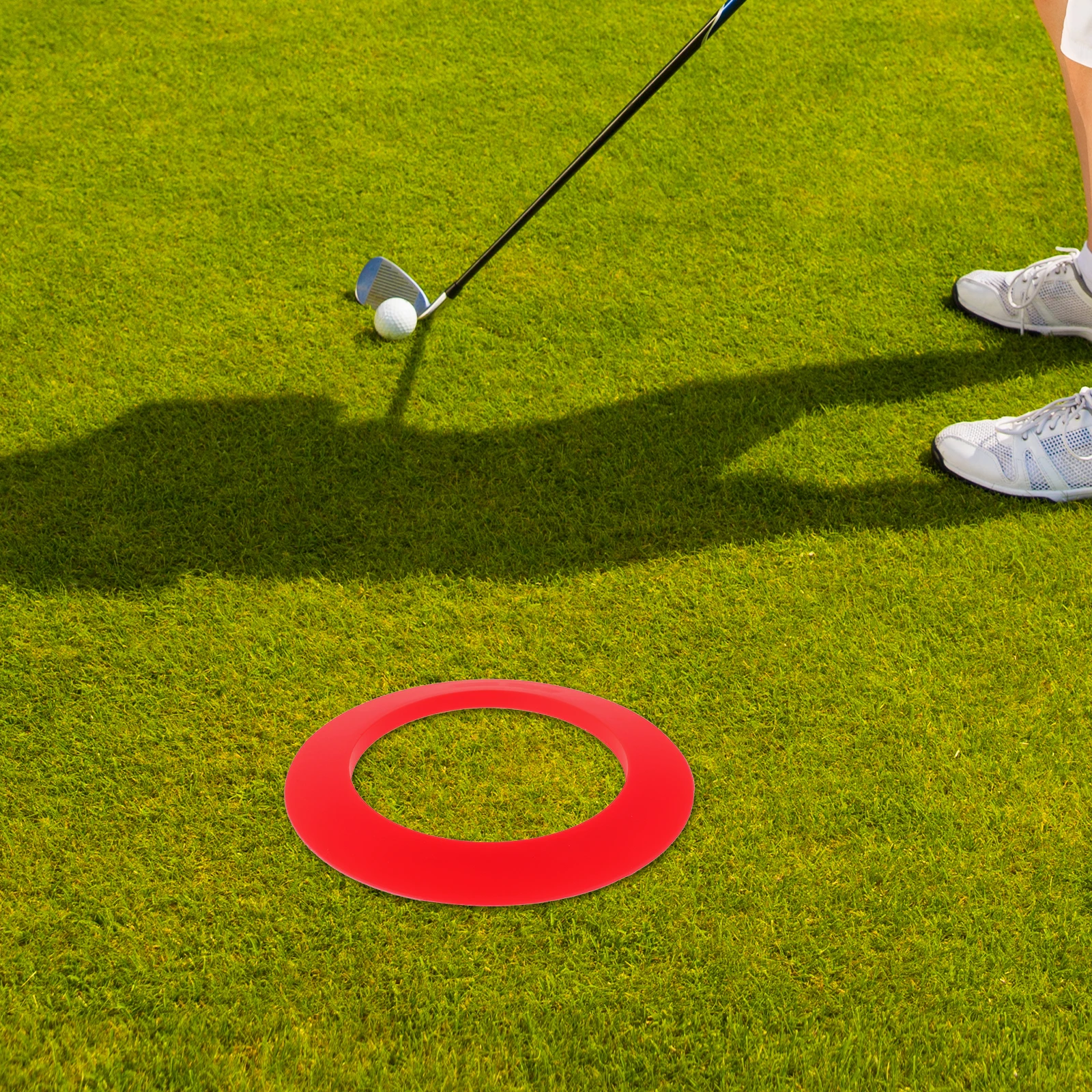 

Cup Ring Hole Target For Training Indoor Outdoor All-Direction Practice Putting Accuracy Trainer Golf Practice Equipment