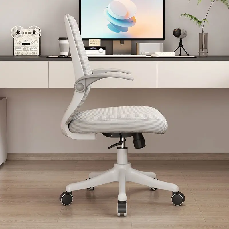 Silla de oficina con reposabrazos, silla giratoria para conferencias, juegos ejecutivos, elevación para el hogar, cómodas sillas móviles, muebles de trabajo de diseño