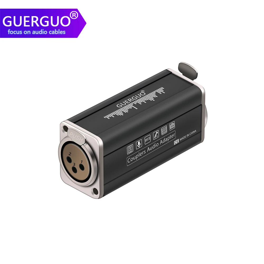 1pc 3Pin XLR Coupler Adapter,3Pins Female to Female XLR Panel Mount Chassis Socket Extension Connectors for Mixers Microphone