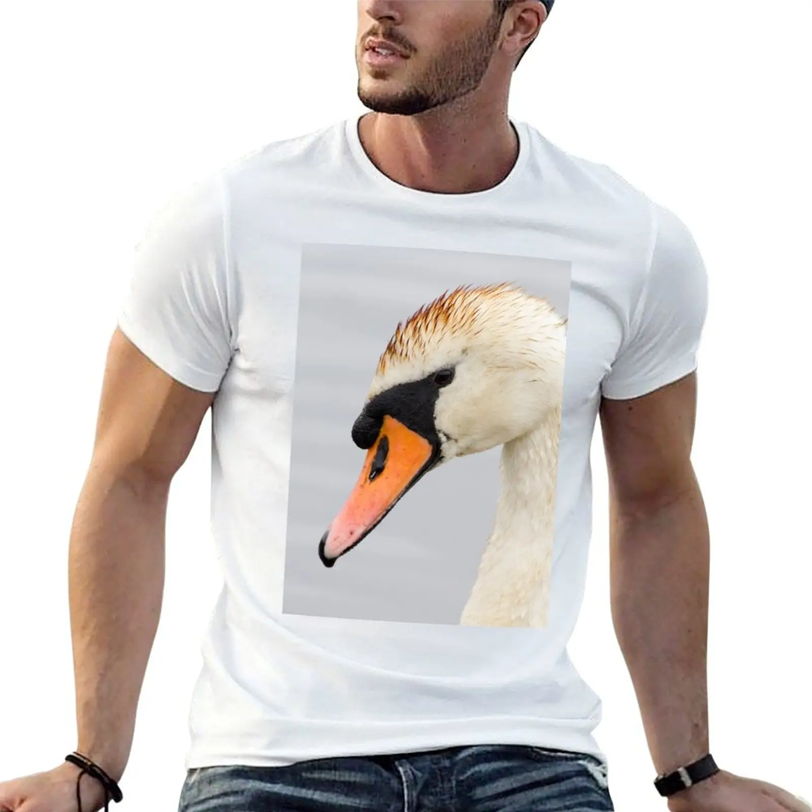 

shirts Swan shirt man t cotton luxury t for T-Shirt man