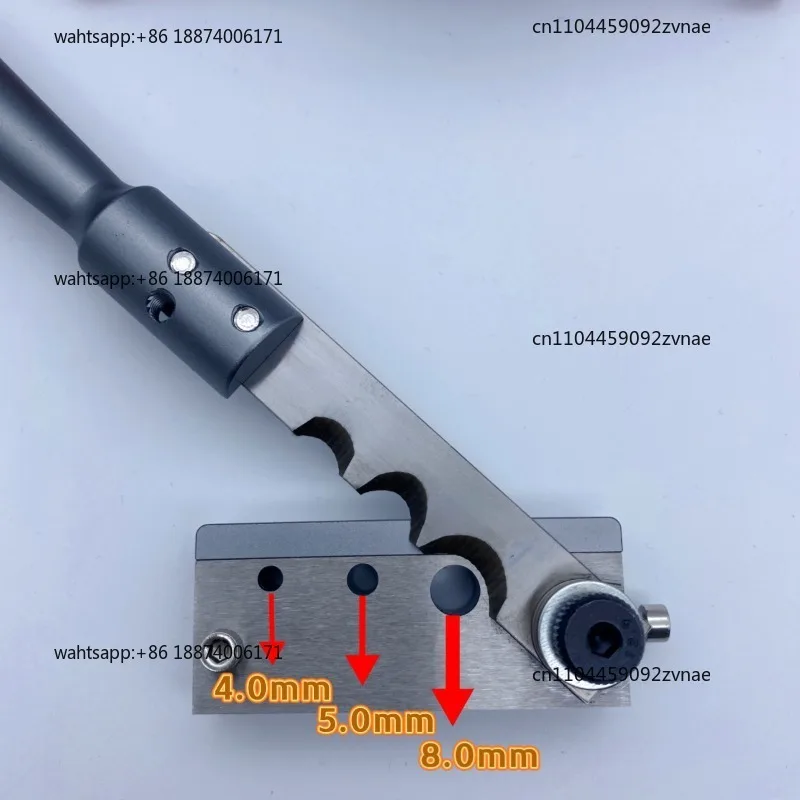 Positioning Cutter Heat Shrink Tube Positioning Shear Positioning Guillotine Shear Lead Wire  Cutter