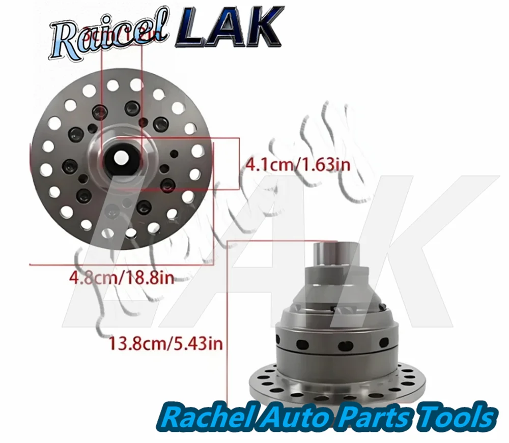 NEW SL D30-4-27-LSD Limited Slip Differential Gear for Dana 30 Torsen Differentials - 27 Spline, Fits 140/240/740/940 Models