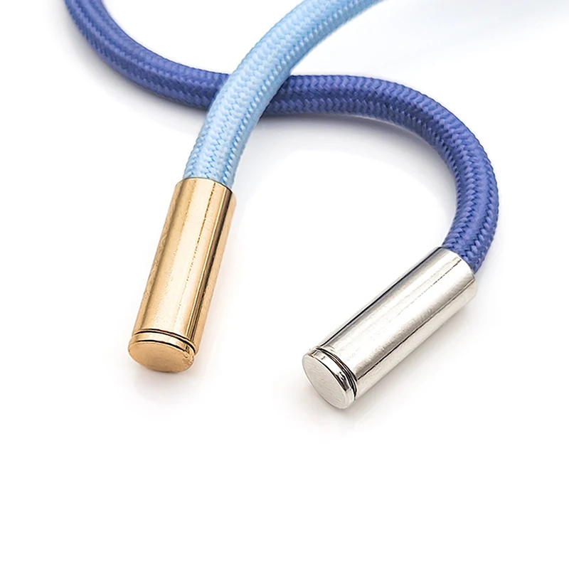 10 Uds. Hebillas de Metal para cerraduras de cordón de ropa, Clips de cola de sombrero, botones, hebillas de cola de cordón de suéter, accesorios de costura DIY