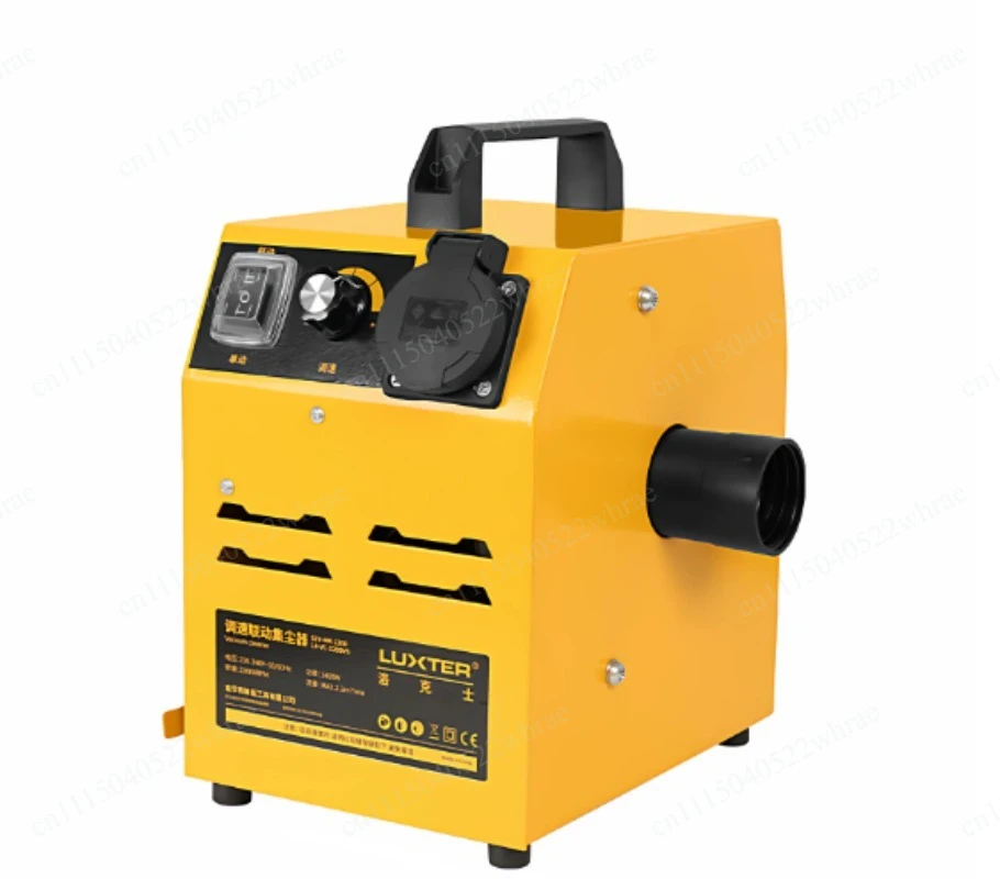 Woodworking Dust Collector With Auto Link Start Stop Stepless Speed Control Wet And Dry Dual Use Dust Extractor