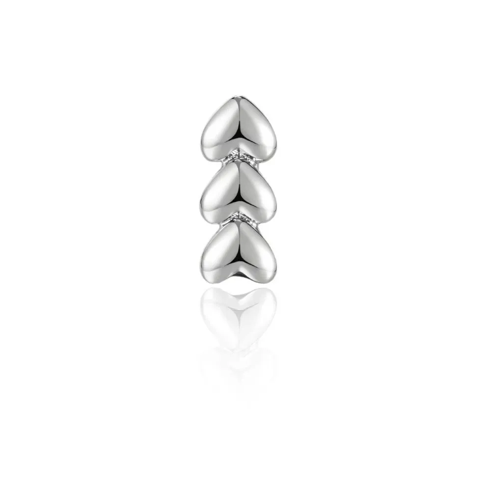 Geometric Tooth Grillz Jewelry Irregular Shape Pentagram Design Pentagonal Star Tooth Set Zirconia Double