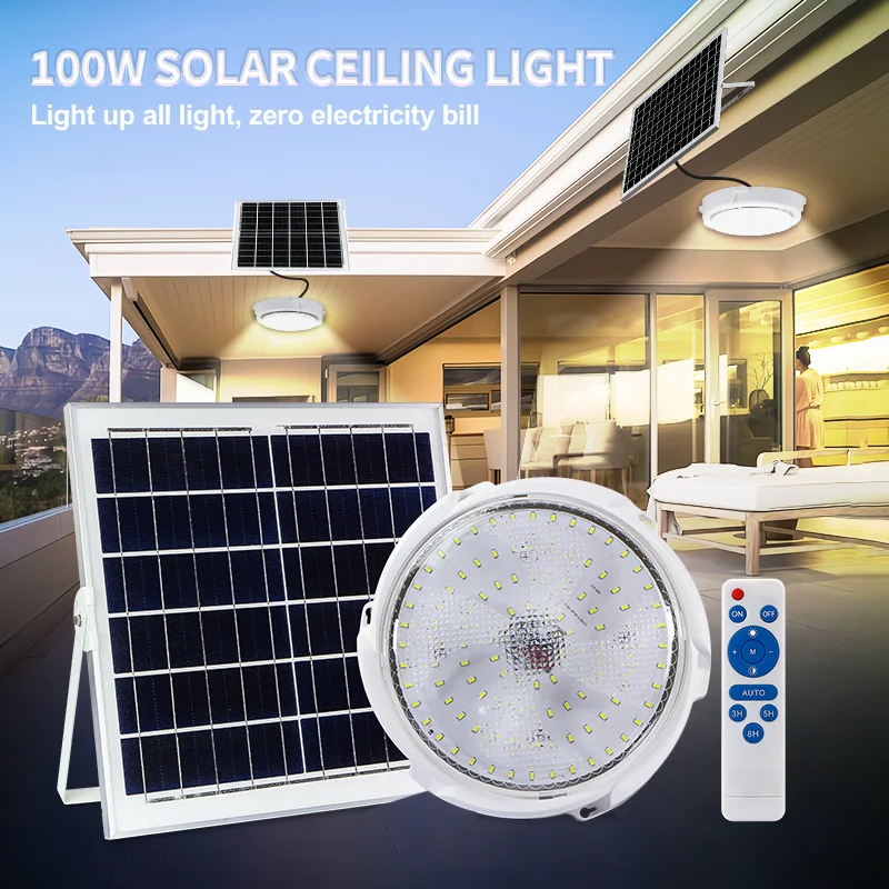 150w-solar-ceiling-light-waterproof-powered-floodlight-with-remote-control-dimmable-foco-solares-exterior-for-porch-garden