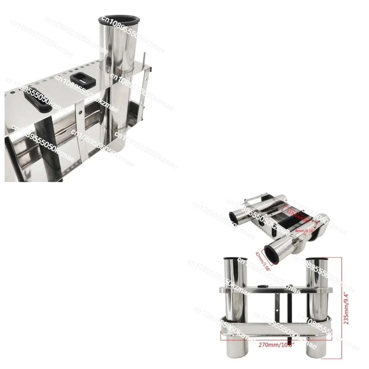 Suitable for fishing gear, fishing supplies, fishing rod support seat, marine hardware, yacht accessories