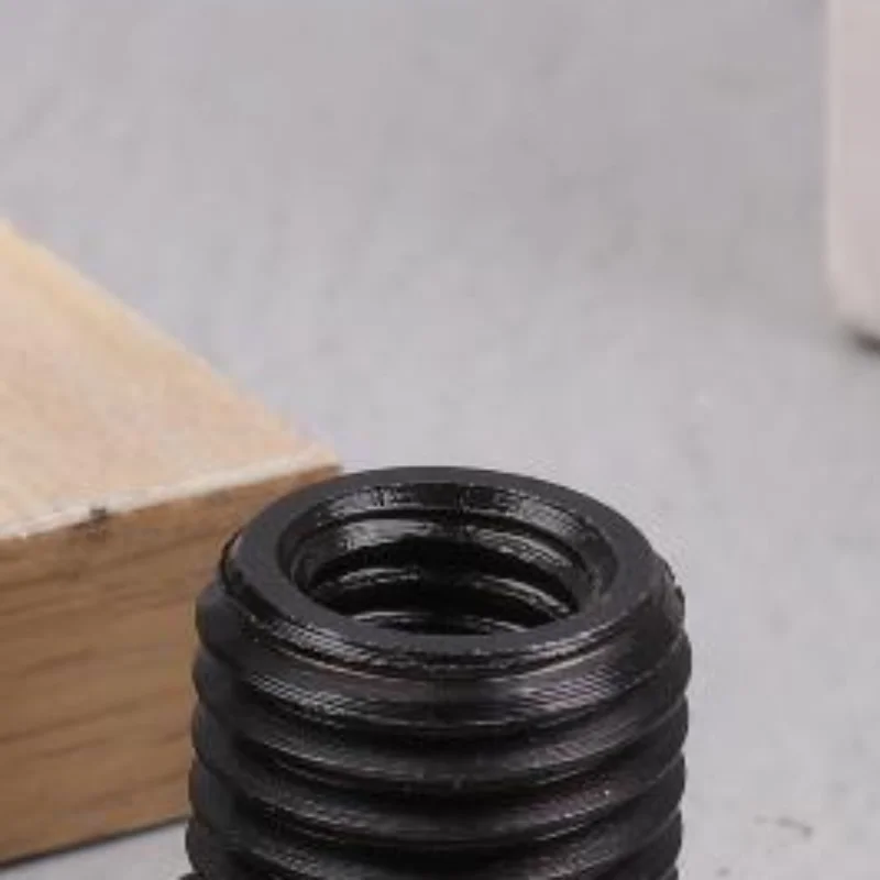 Black Angle Grinder Adapter M10 M14 Thread Attachment Grinde Spindle Arbor Conversion Female To Male Connector Rod Power Tool