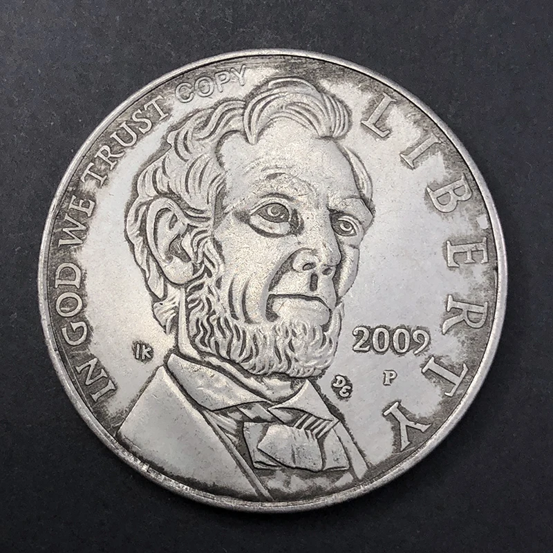 

US 2009 Former President Lincoln 200th anniversary of birth Commemorative coin original collection old money home decor medal