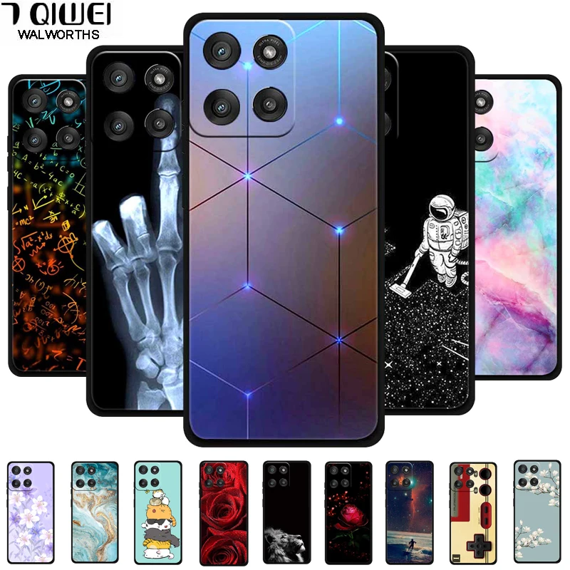 

For Motorola Edge 60 Stylus Case Soft TPU Silicone Back Covers For Edge 60 Stylus Black Funda Back Coque Motorola Edge 60 Stylus