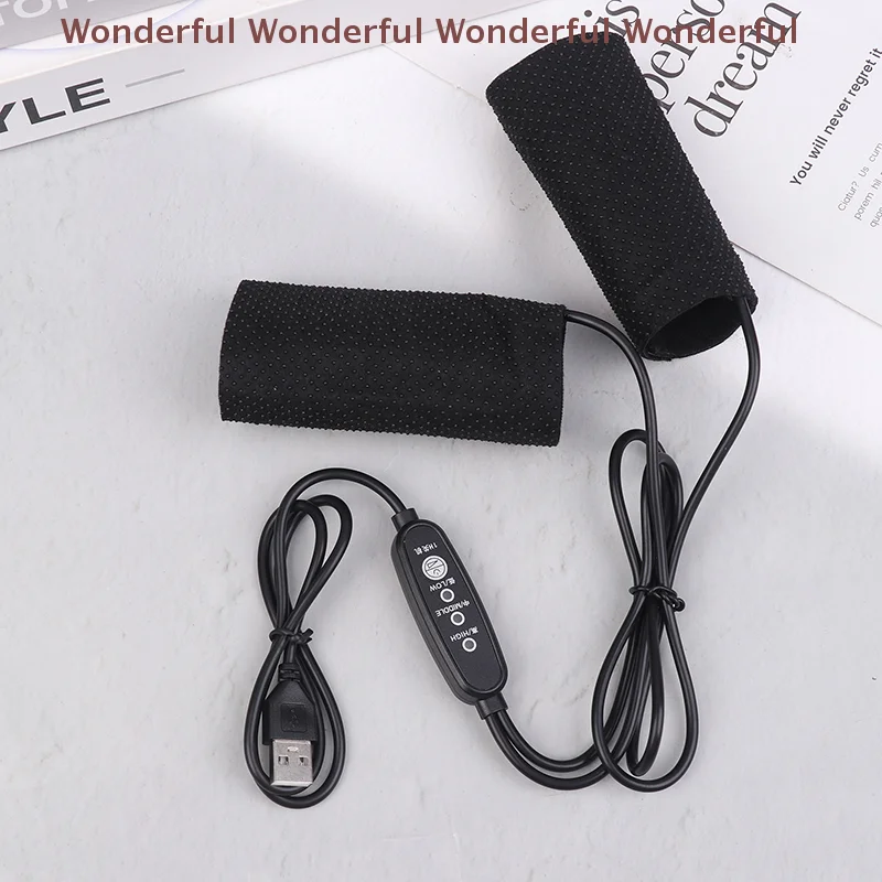 

Накладки на руль с подогревом для мотоцикла, 3 режима, 1 пара, 5В 2А, USB, электрические, аксессуары для мотоциклов