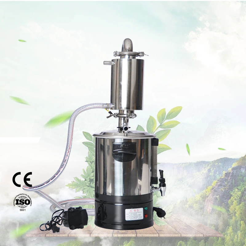 newest home lab use steam distillation extraction essential oil extractor machine kit for extracting essential oil distiller