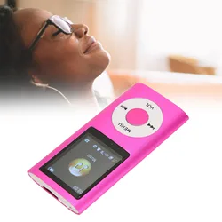 1.8in Player Support Memory Card Ultra Thin LCD MP3 Player with Bluetooth for Students Running Walking MP3 Player LCD Player