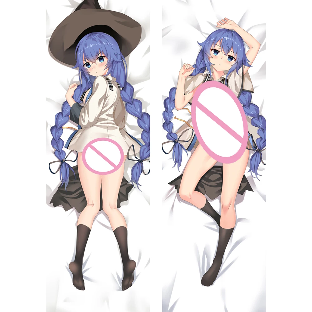 Jobless Reincarnation Roxy Dakimakura Pillow Case Hugging Anime Body Pillow Cover Mushokutensei Otaku Cosplay Pillowcase