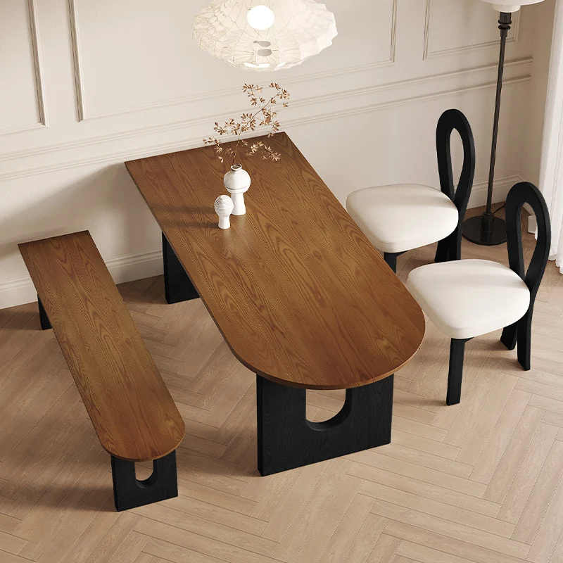 Обеденный стол для макияжа на открытом воздухе, японский ресторан, роскошный мобильный обеденный стол, современный скандинавский необычный дизайнерский деревянный стол Muebles