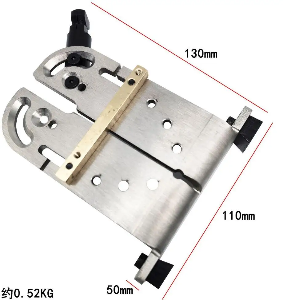 Drill Processing Workstand Iron Holder Clip Metal Form Stainless Steel Mounting Plate Wooden Bench Pin Kit Jewelry Setting Tools