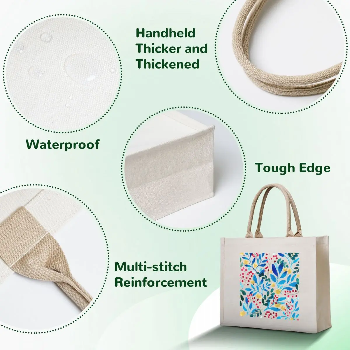 Fall Flavors Tote Bag shopping cart bags shopper bag women canvas Women's beach bags