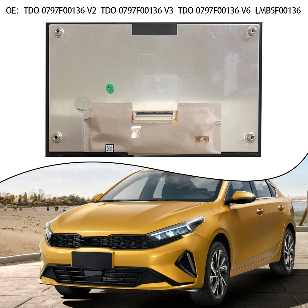 

Car Navigation Replacement LCD Display Touch Screen Car Dashboard LCD Display Replacement Screen Wear-resistant Easy To Install