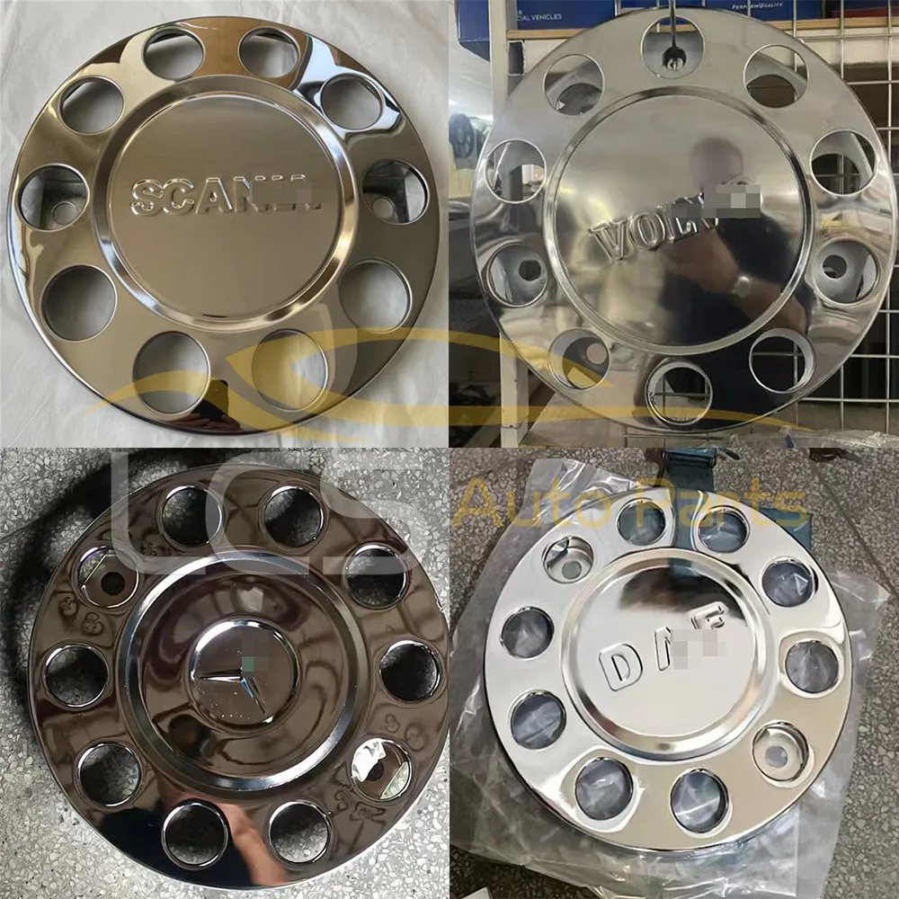 1 PCS Osłona koła Pasuje do chromowanej felgi VOLVO SCANIA MAN DAF BENZ IVECO Truck