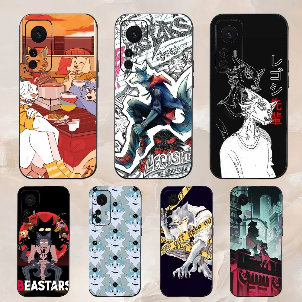 Beastars Phone Case For Xiaomi 11 Redmi Note 11 5G 8T 9A 9 10T Note8Pro Note9 12SUltra Black Case