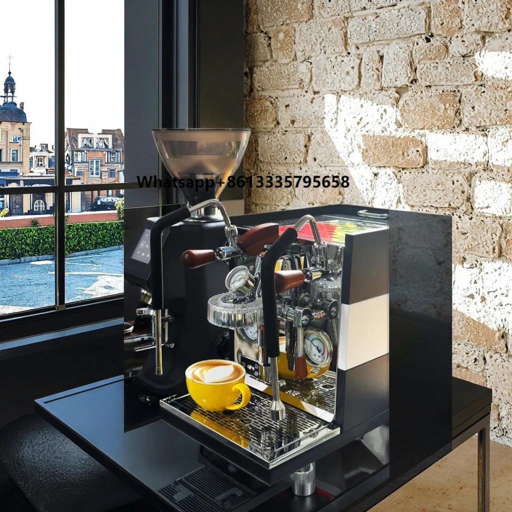 

ZILONG Professional E61 Espresso Machine Semi-Automatic Commercial Coffee Maker Adjustable Speed Brewing Car Hotel
