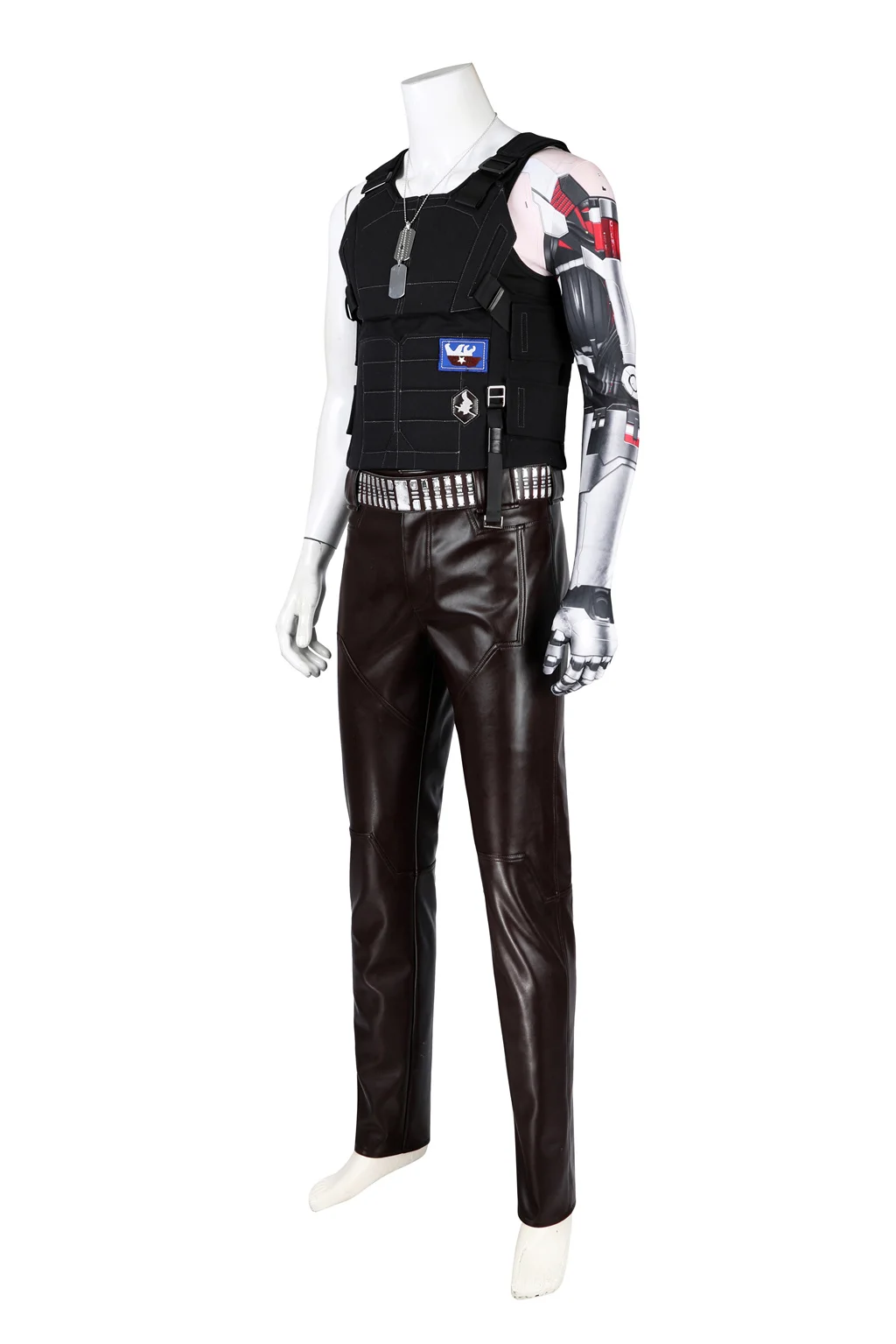 Game Johnny Cosplay Costume Outfits Adult Men Johnny Fashion Costume Suit Vest Pants With Accessories Full Set For Halloween