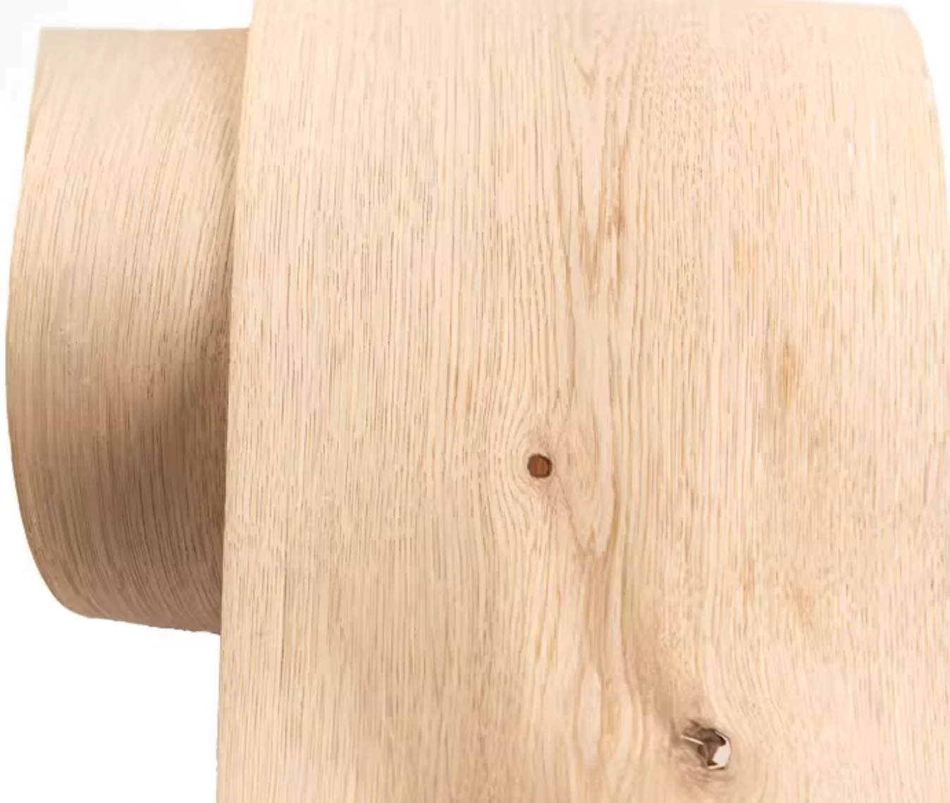 Thickness:0.5mm Natural Oak knotty Wood Veneer Sheets Interior Design Material Marquetry Veneer image 4