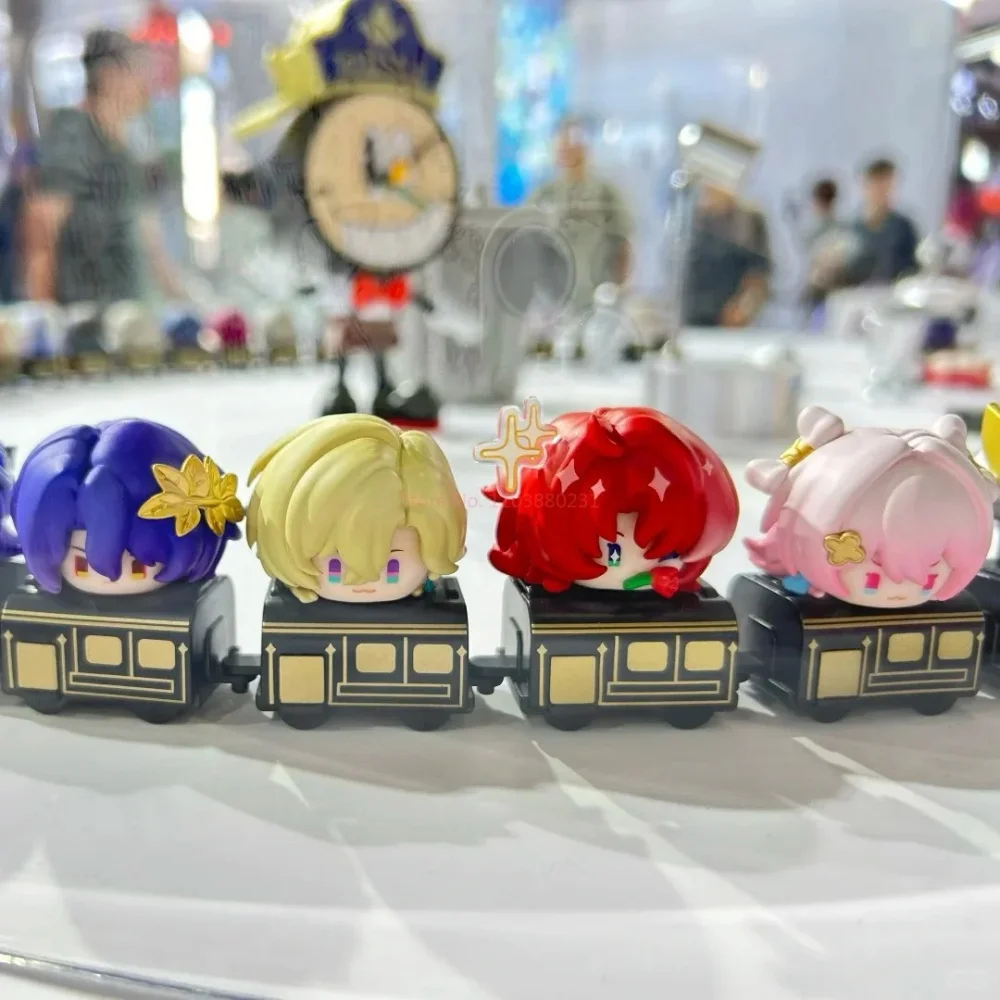 คีย์แคป Mihoyo v2 ของแท้ Honkai Star Rail ฟิกเกอร์แบบซ้อนได้ ของเล่นกล่องสุ่มสุดฮิต ของตกแต่งโต๊ะทำงาน ของขวัญ ของประดับ