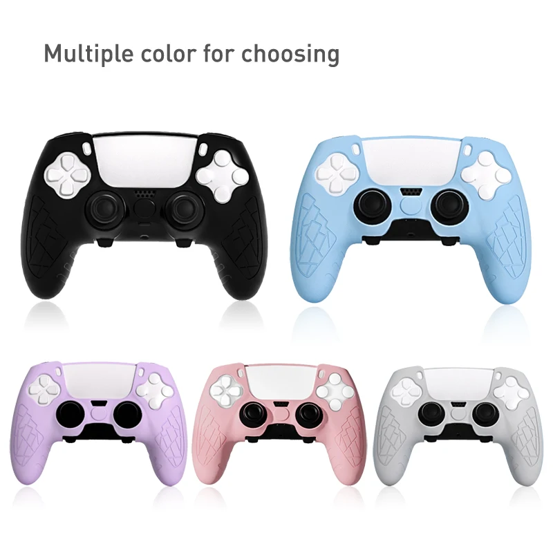 Neue Schutzhülle aus weichem Silikon für ps5 Gamepad Joystick Skin Sleeve Cover Shell für Playstation 5 Controller Zubehör